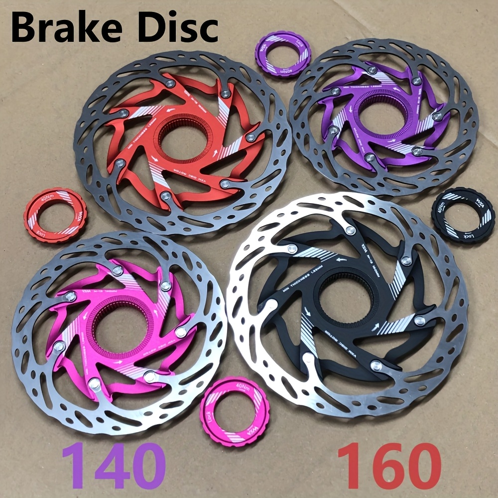 Mountain Biking Colorado - VXM Bicycle Brake Disc, 140mm/160mm Center