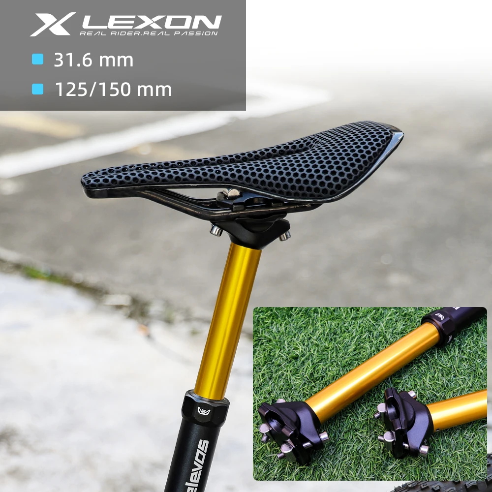 Dropper Post Remote - ELEVOS MTB Dropper Seatpost 31.6mm 125mm/150mm