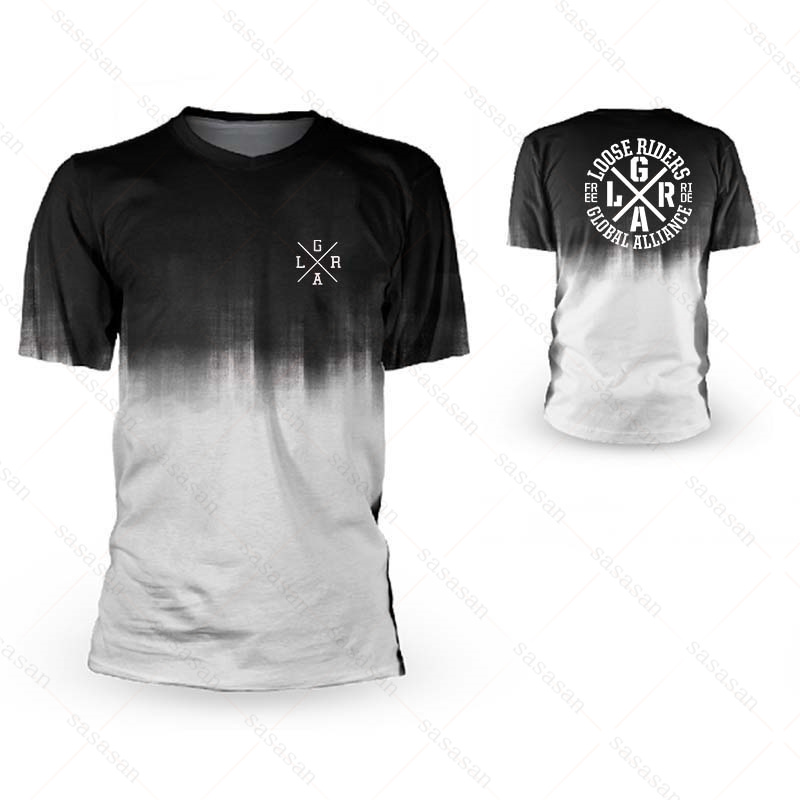 Mountain Biking Shirts - Motocross Loose Riders Short Sleeve Jersey