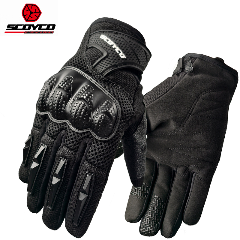 Mountain Biking Gloves - Scoyco Motorcycle Riding Gloves Touch Screen
