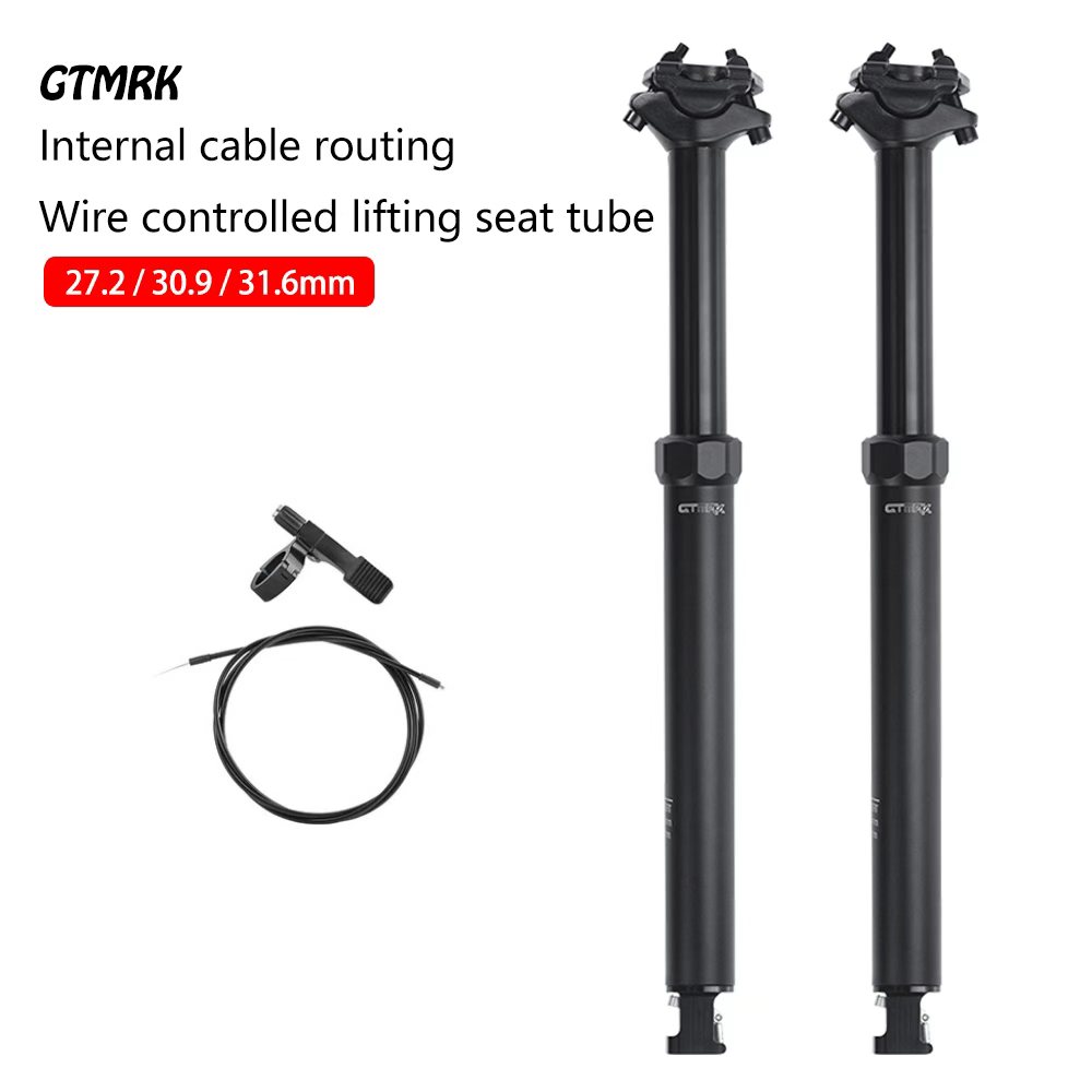 Dropper Post Remote - Internal Remote Control Dropper Seatpost, 27.2/30.9/31.6mm