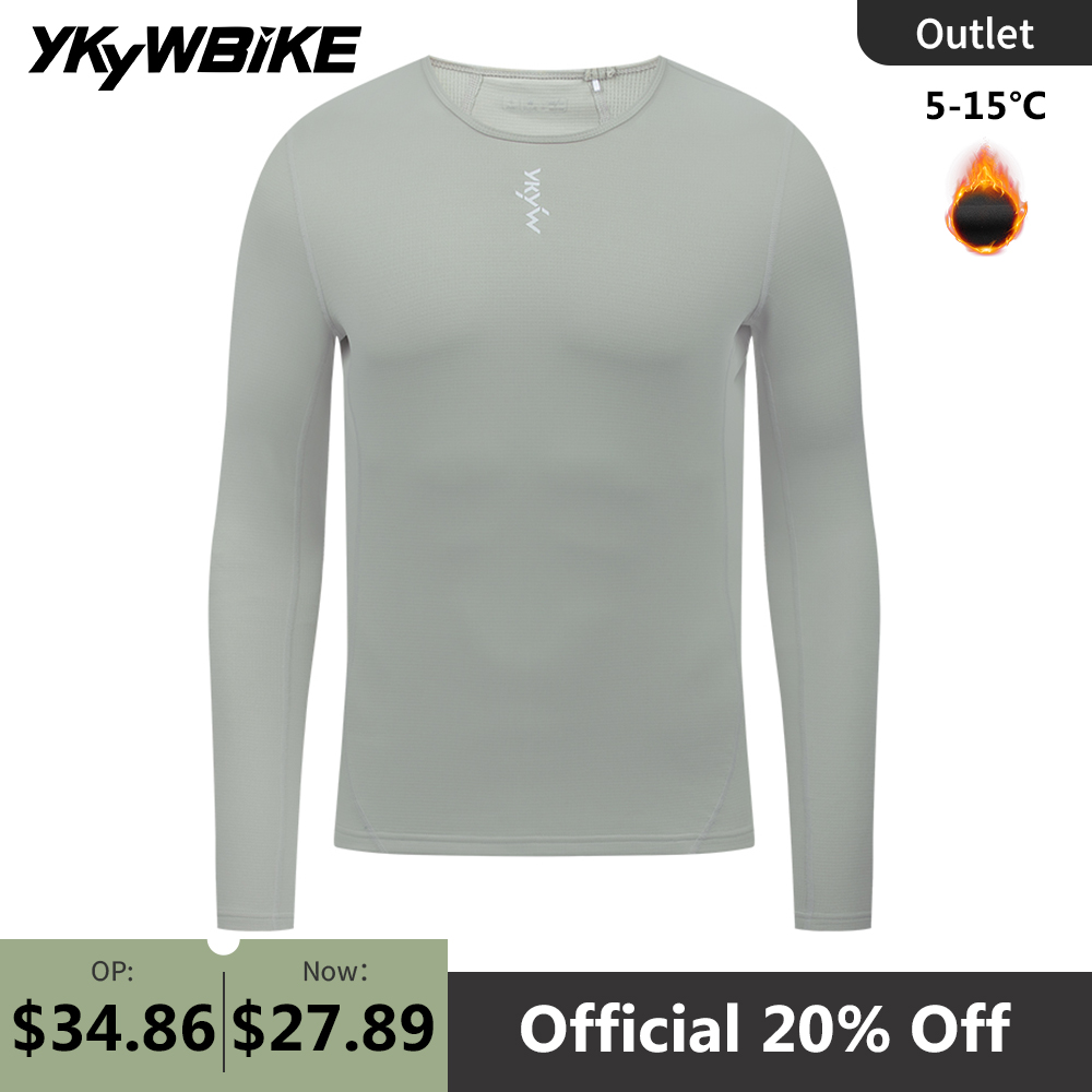 Mountain Biking Shirts - YKYWBIKE Men Cycling Base Layer Winter
