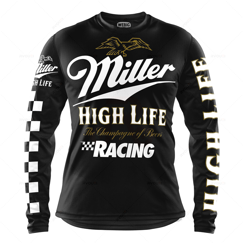 Mountain Biking Shirts - 2023 Motorcycle Mountain Bike Jersey MTB