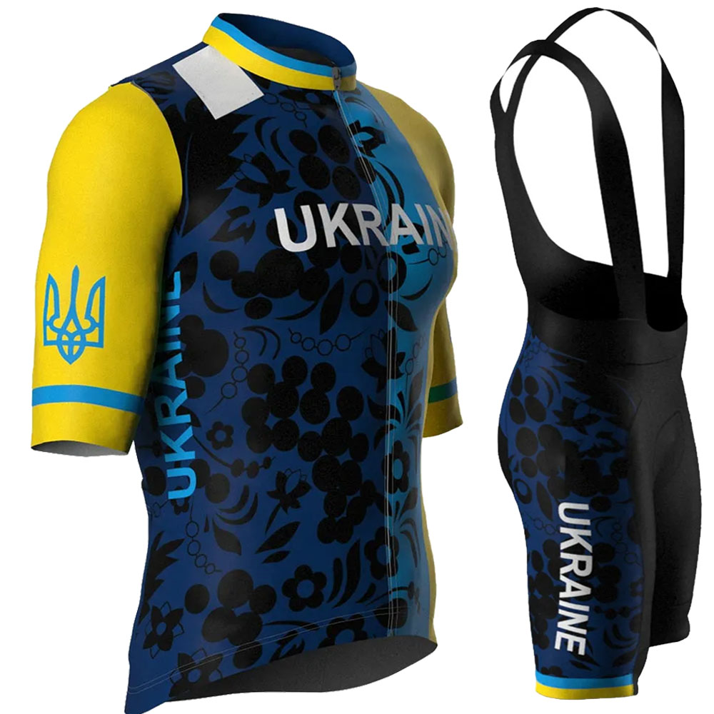Mountain Biking Uniform - Ukraine National Team 2026 Cycling Jersey