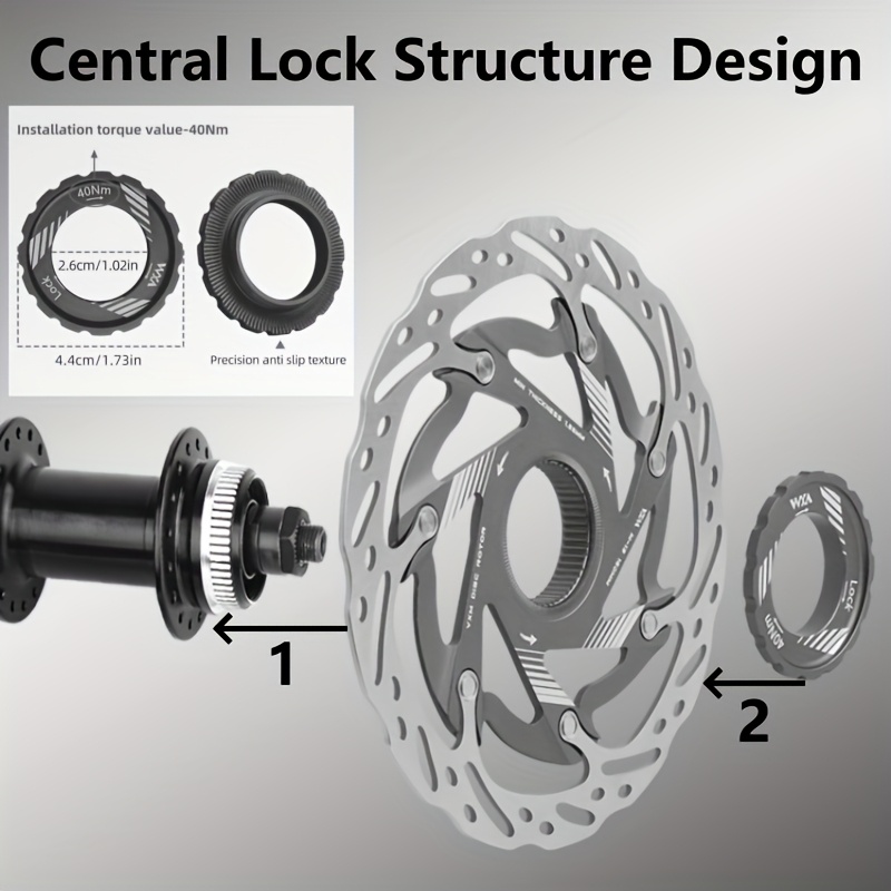VXM Bicycle Brake Disc, 140mm/ - Mountain Biking Colorado 评论和价格