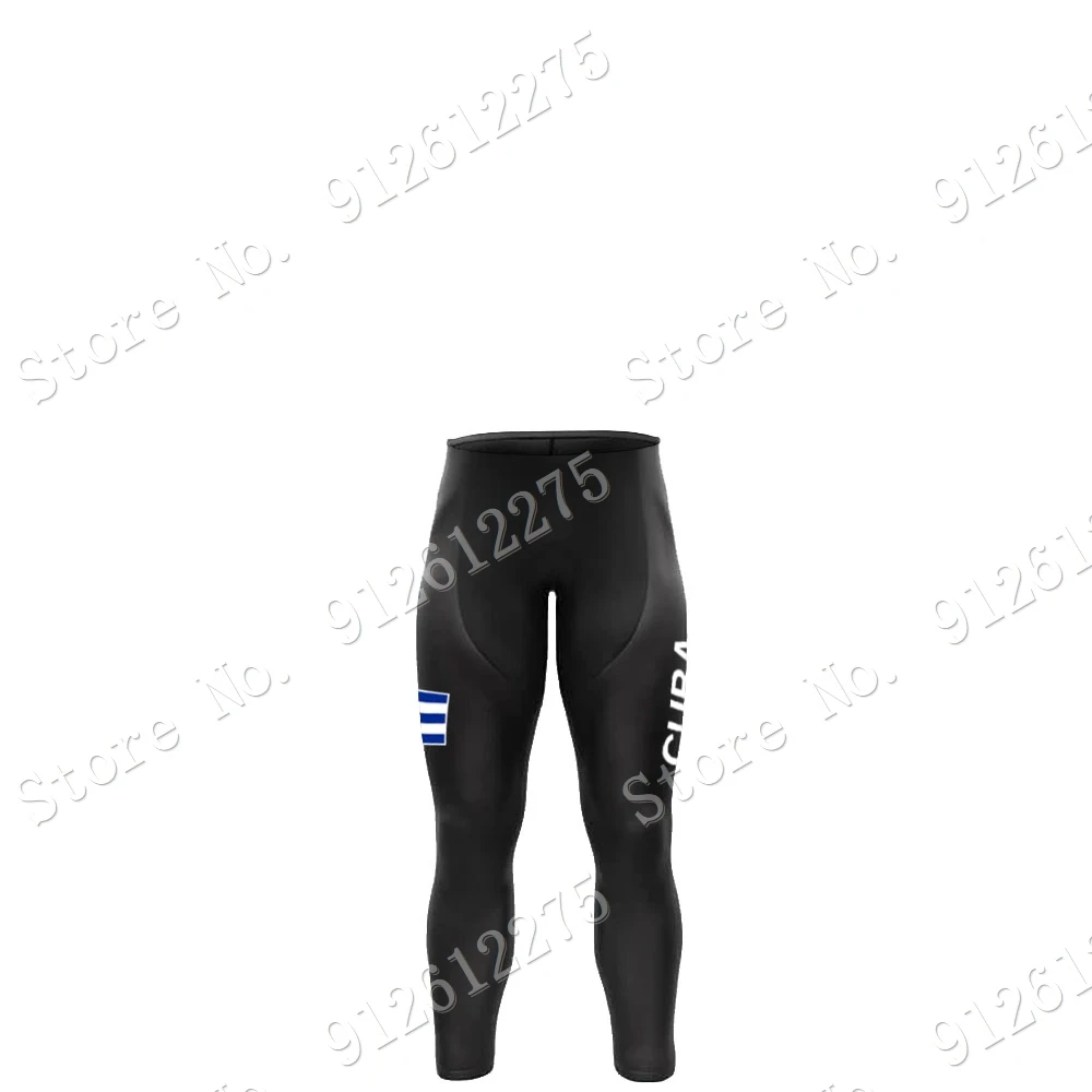 Cuba Cycling Jersey Set Cyclin - Mountain Biking Uniform 评论和价格