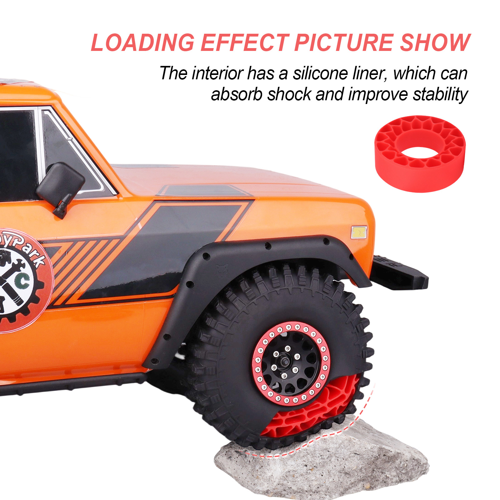 HobbyPark 1.9 Silicone Inserts - Tire Insert Foam 评论和价格