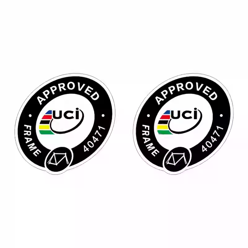 2x Bicycle Sticker for UCi Fra - Mountain Biking Colorado 评论和价格