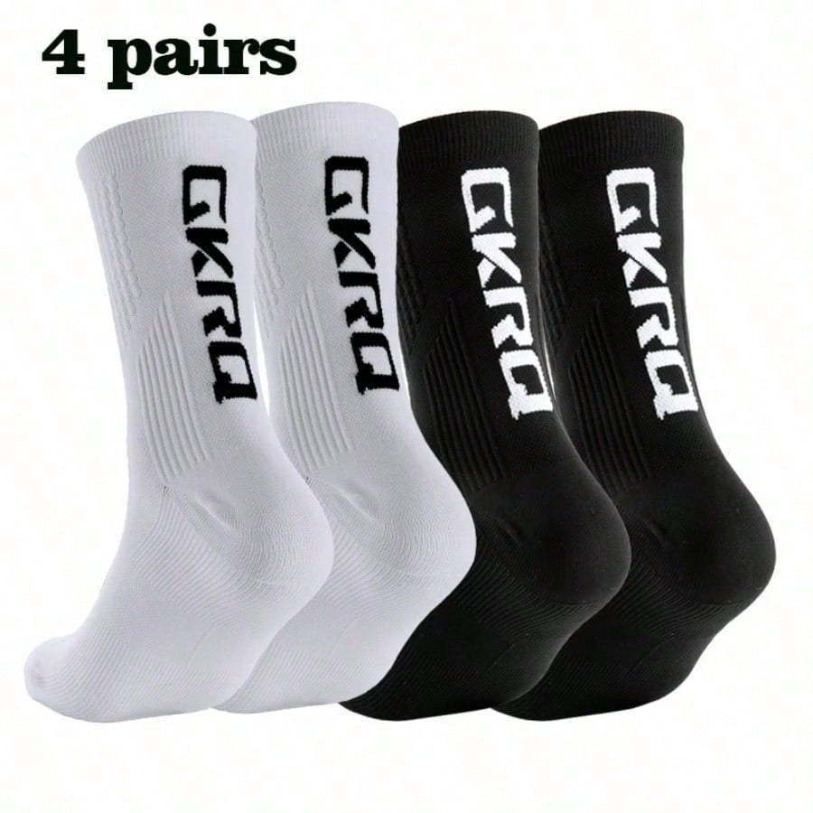 4 Pairs of New Style Cycling S - Mountain Biking Socks 评论和价格