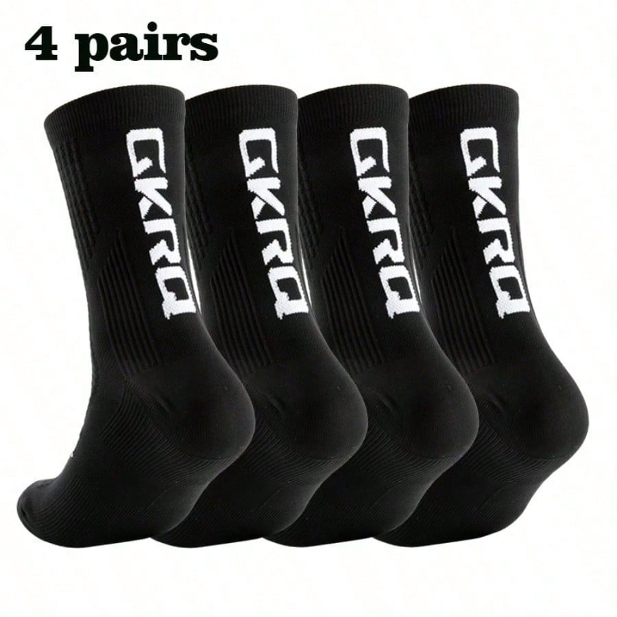 4 Pairs of New Style Cycling S - Mountain Biking Socks 评论和价格