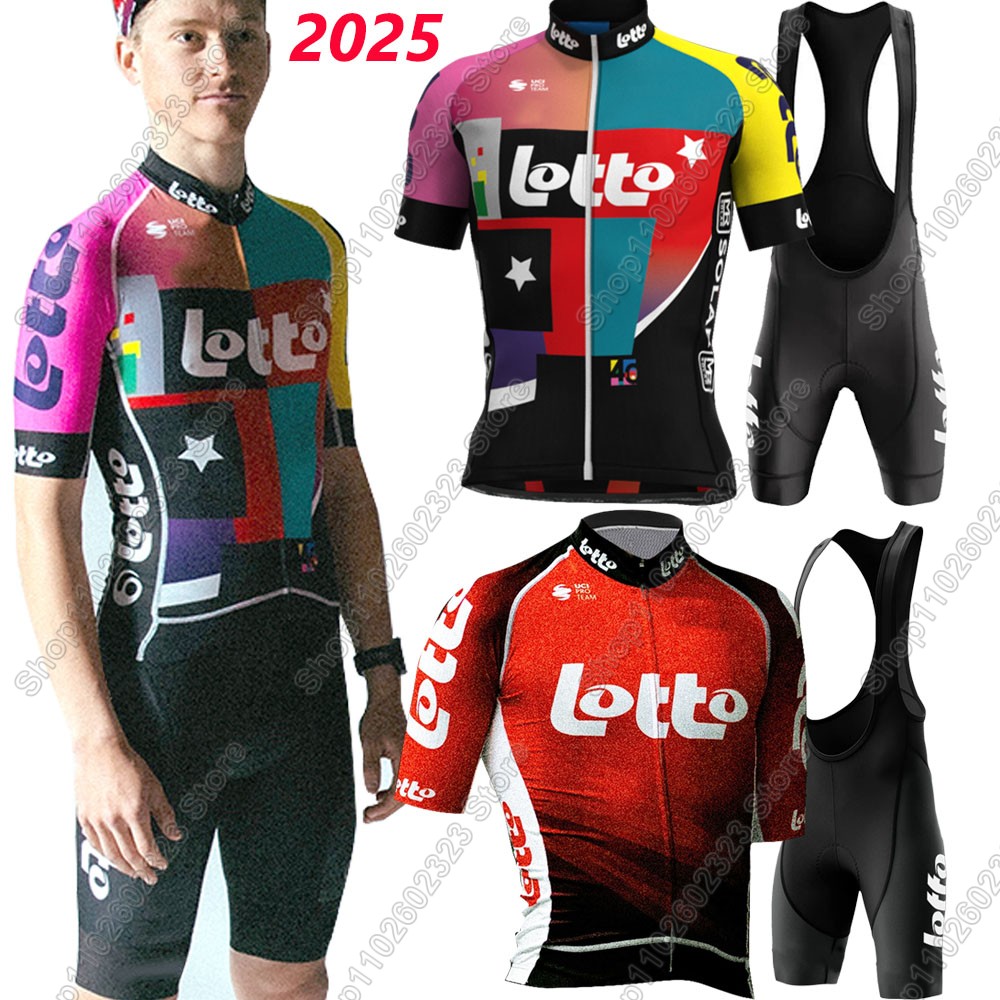 Lotto team 2025 cycling jersey - Mountain Biking Uniform 评论和价格