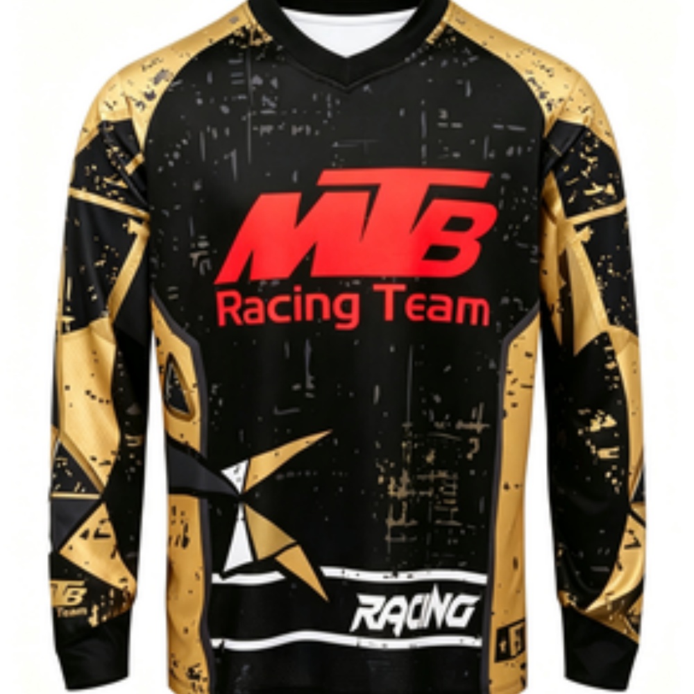 Team Long-sleeve Sports Shirt  - Mountain Biking Shirts 评论和价格