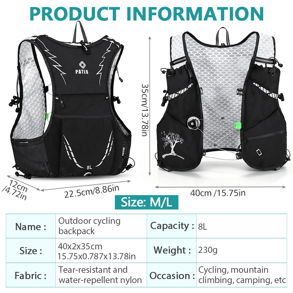2026 New 8L Outdoor Trail Runn - Mountain Biking Vest 评论和价格