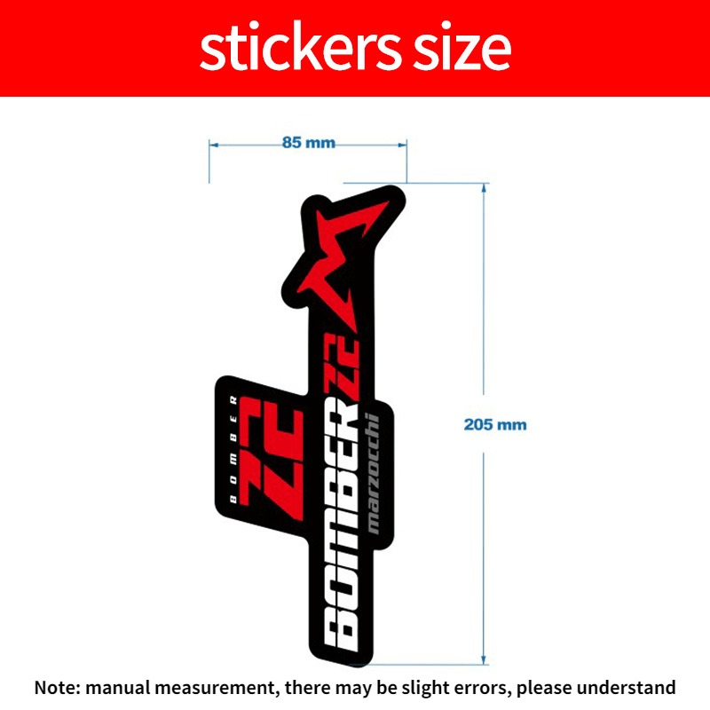 Sticky Front Fork Sticker for  - Mountain Biking Colorado 评论和价格