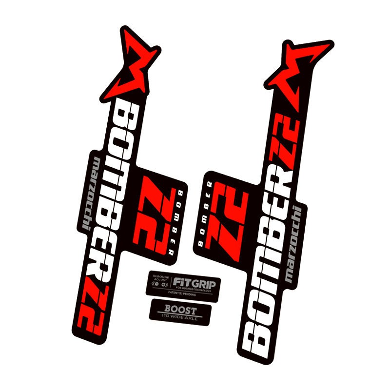 Sticky Front Fork Sticker for  - Mountain Biking Colorado 评论和价格