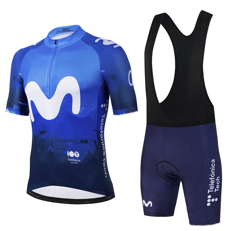 Movistar Pro Team Summer Cycli - Mountain Biking Uniform 评论和价格