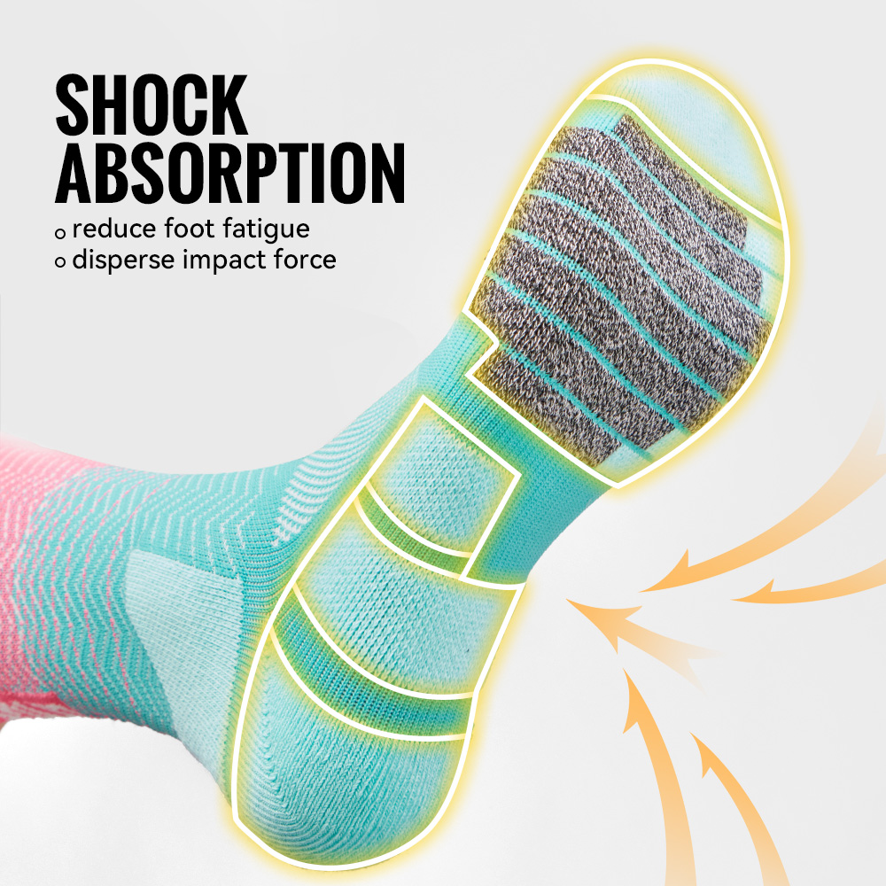 WRELS 1/2/3 Cushioned Sports A - Mountain Biking Socks 评论和价格