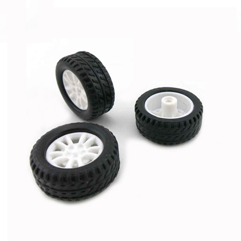 20pcs Mini Car Wheels 20mm*8mm - Tire Insert Foam 评论和价格