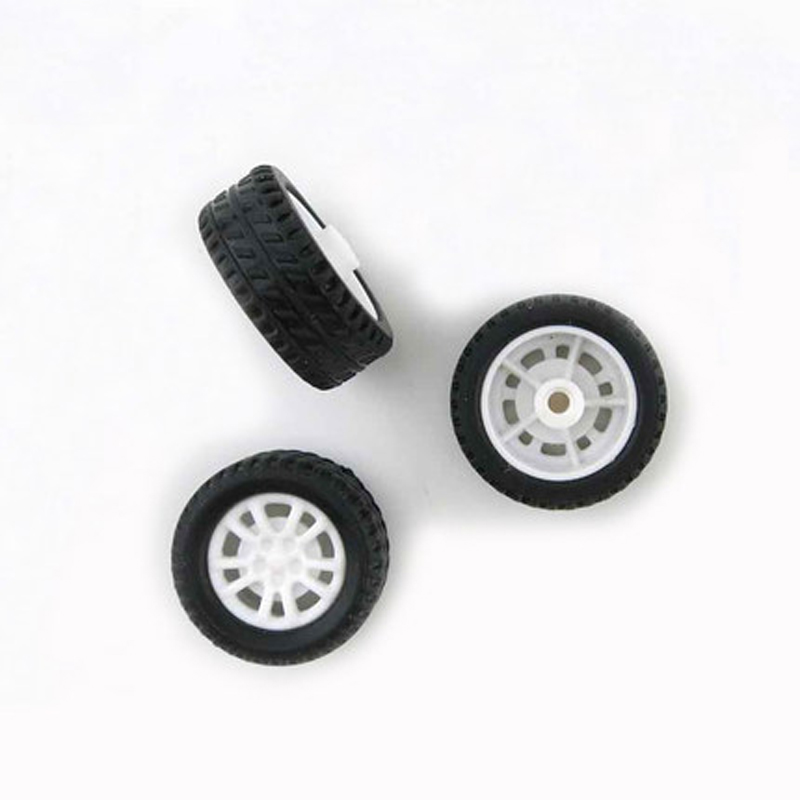 20pcs Mini Car Wheels 20mm*8mm - Tire Insert Foam 评论和价格