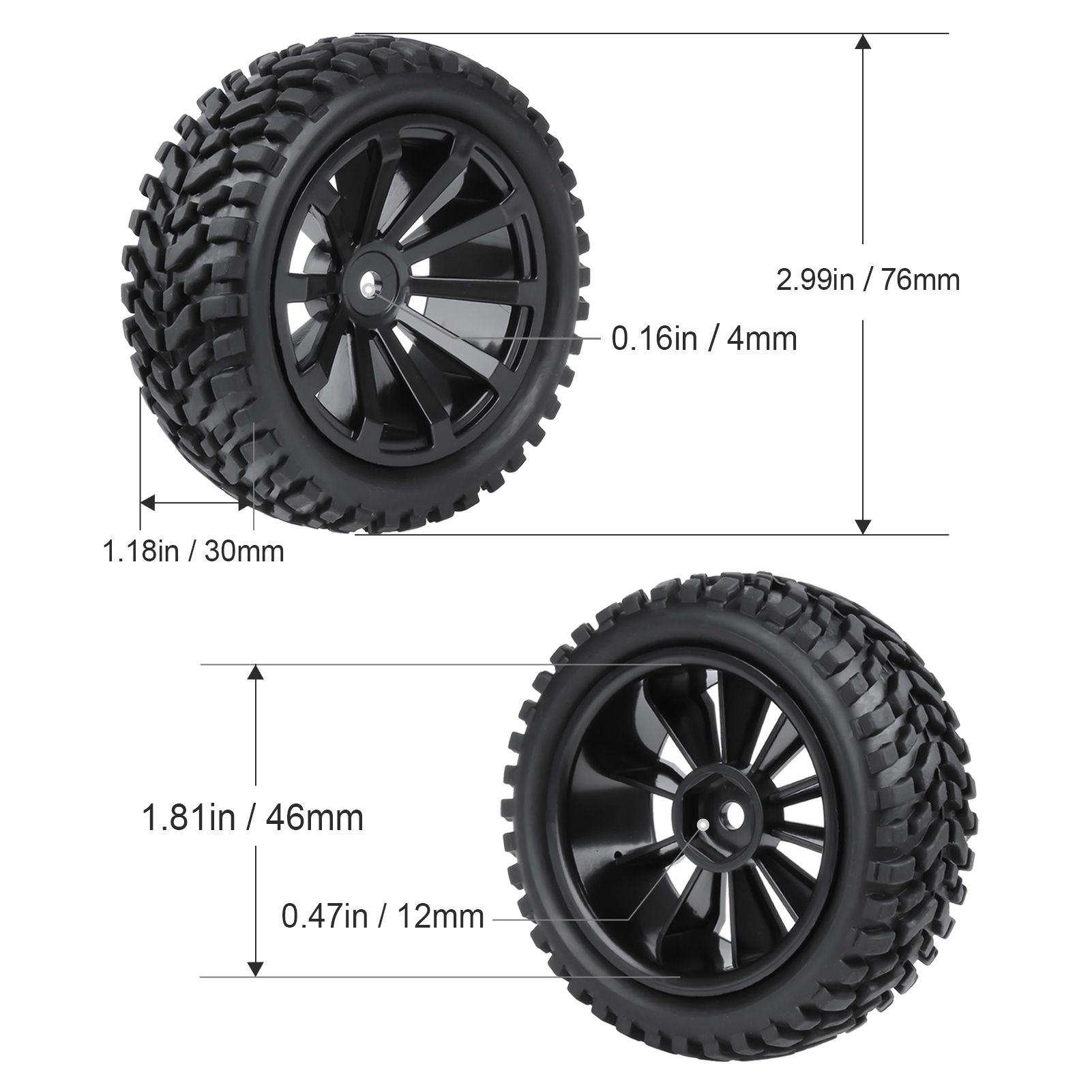 HobbyPark Outer Diameter 2.99  - Tire Insert Foam 评论和价格