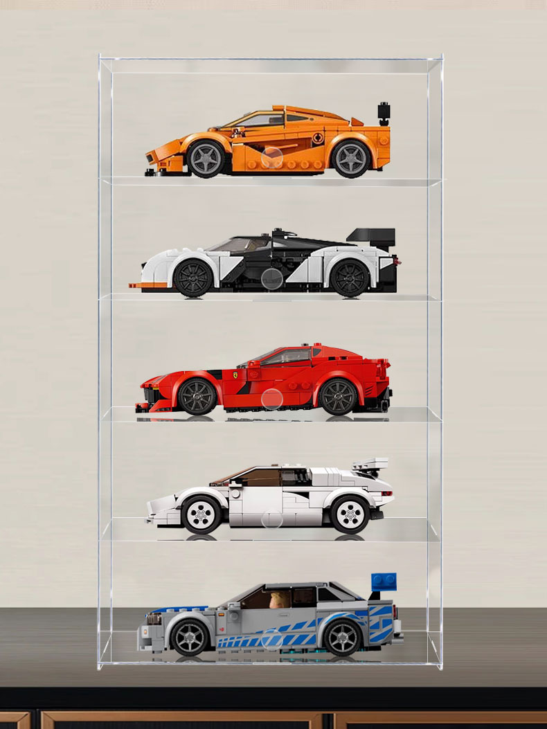 Acrylic Display Case for LEGO  - Victor Racket Jetspeed 评论和价格