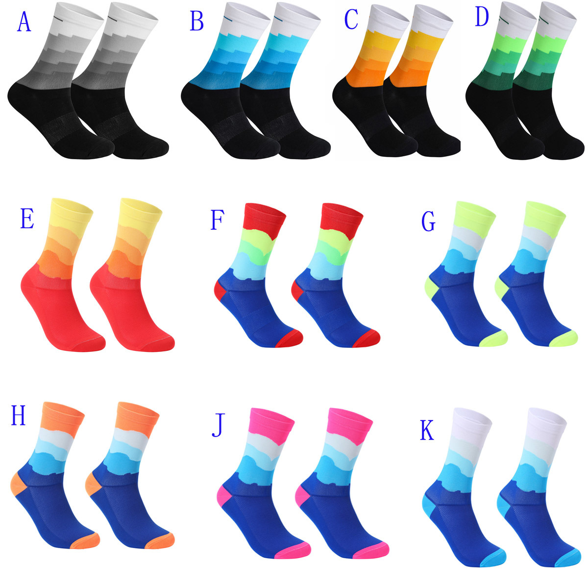 New Sport Socks Unisex Cycling - Mountain Biking Socks 评论和价格