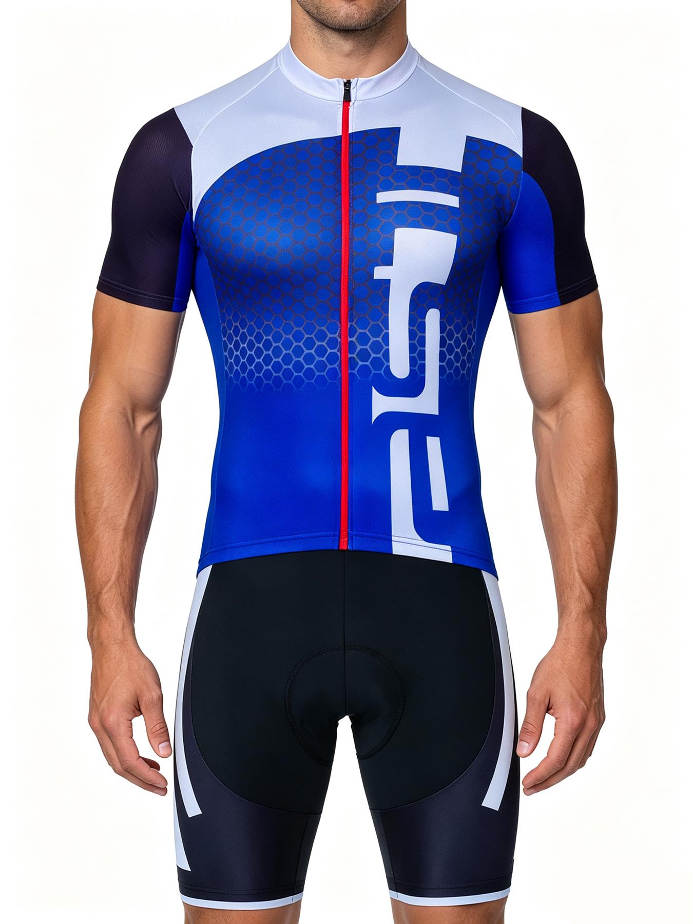 Pro Team Cycling Jersey Set Su - Mountain Biking Uniform 评论和价格