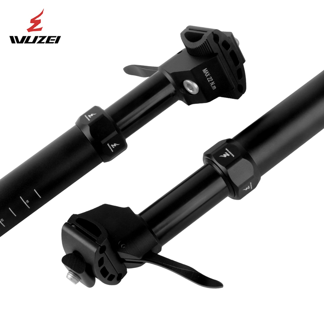 WUZEI MTB Manual Control Dropp - Dropper Post Remote 评论和价格